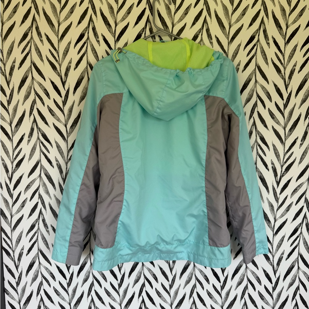 Free Country Aqua and Lime Jacket - Picture 6 of 6
